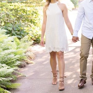 White lace dress size small